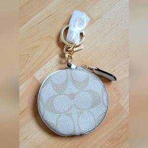 Coach Coin Pouch Keychain